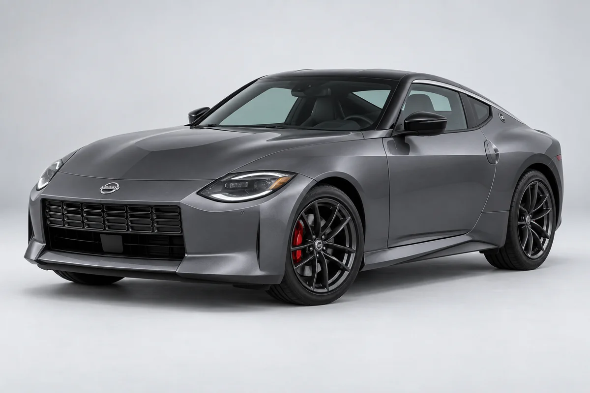 Nissan Z — вид спереди в три четверти