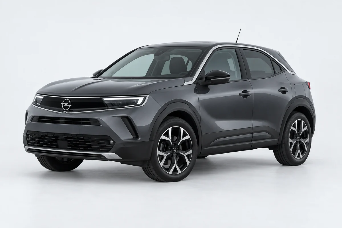 Opel Mokka — вид спереди в три четверти
