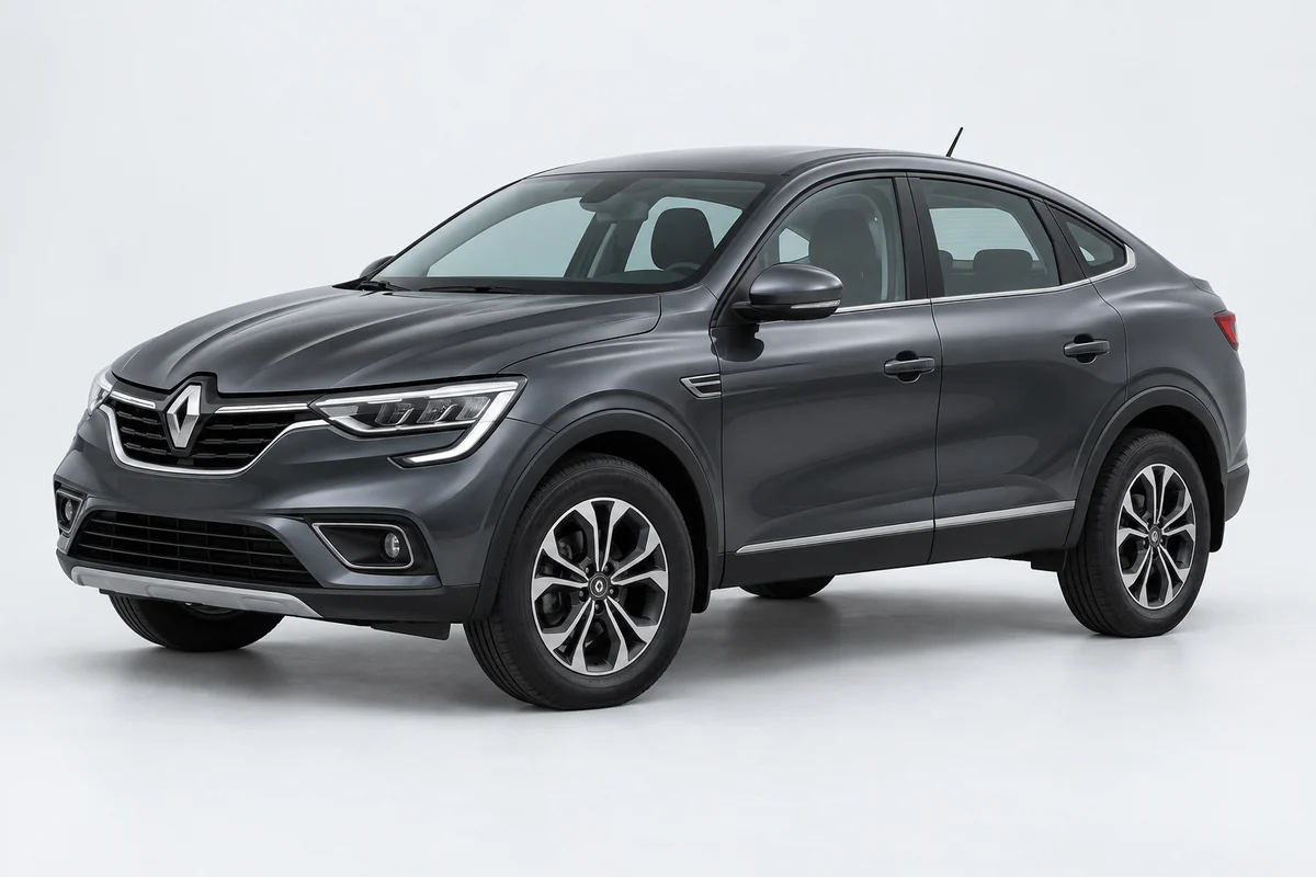Renault Arkana — вид спереди в три четверти