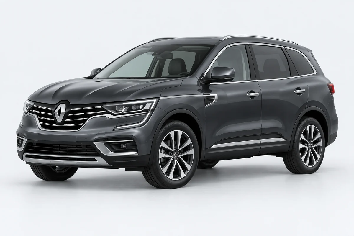 Renault Koleos — вид спереди в три четверти