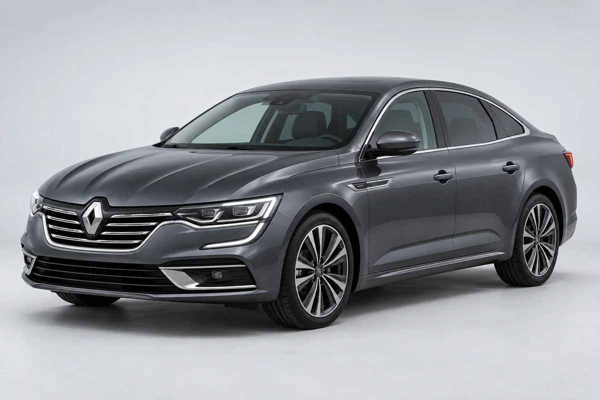Renault Talisman — вид спереди в три четверти