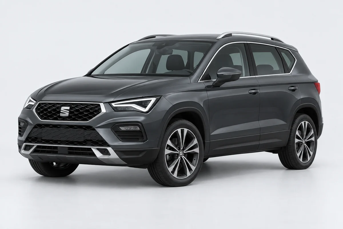 SEAT Ateca — вид спереди в три четверти