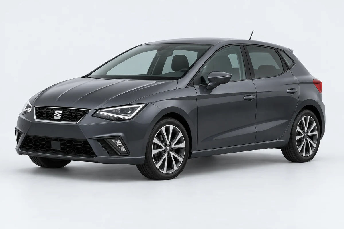 SEAT Ibiza — вид спереди в три четверти