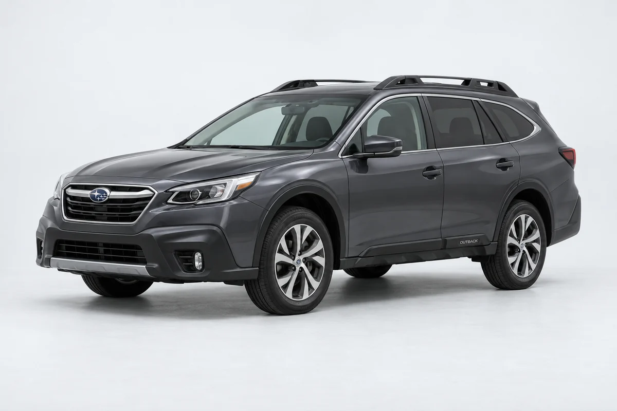 Subaru Outback — вид спереди в три четверти