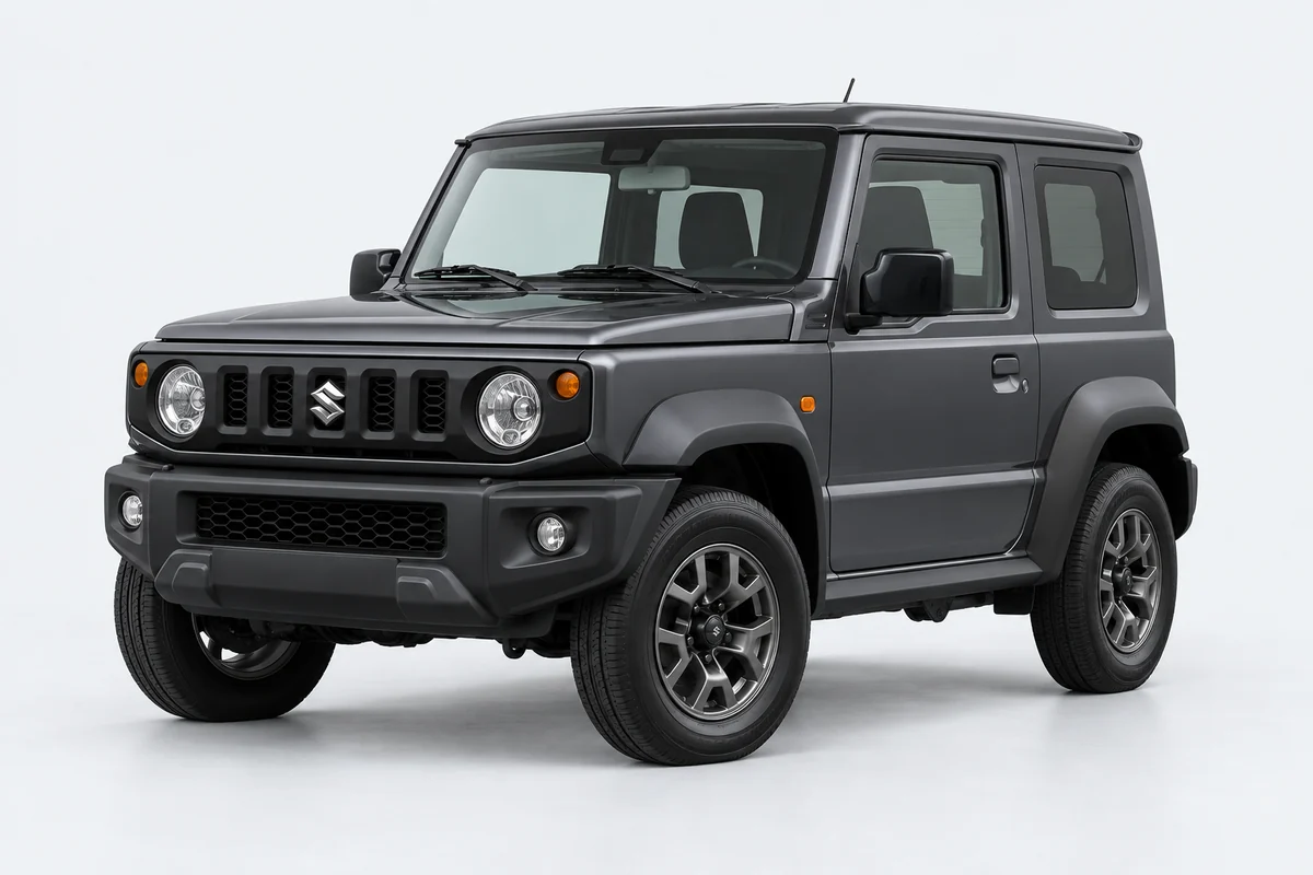 Suzuki Jimny — вид спереди в три четверти