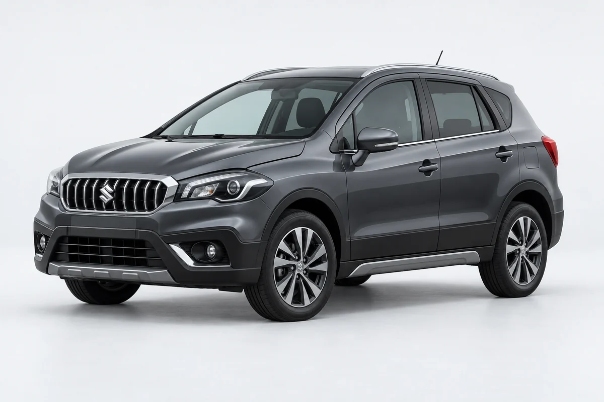 Suzuki S-Cross — вид спереди в три четверти