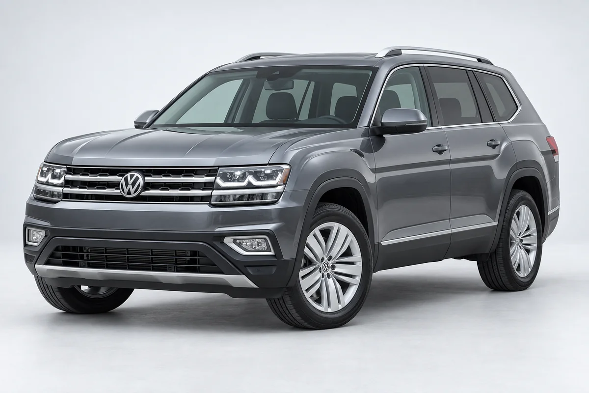 Volkswagen Atlas / Teramont — вид спереди в три четверти