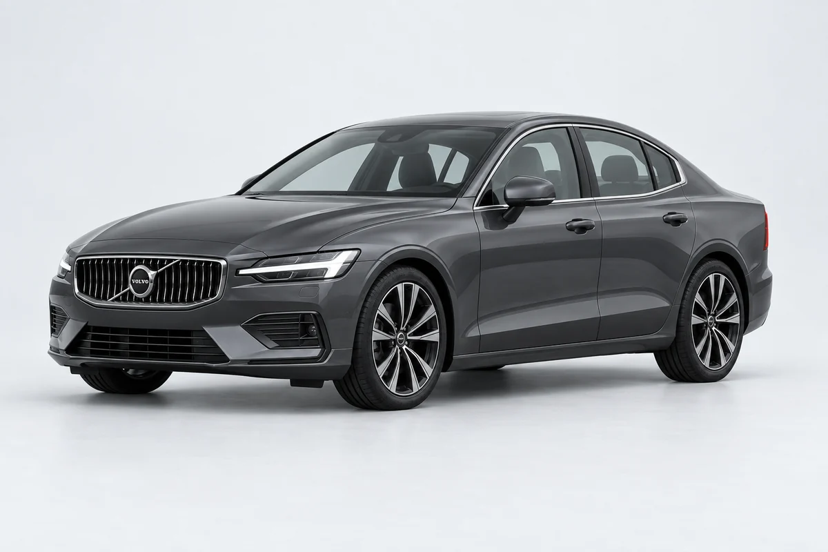 Volvo S60 — вид спереди в три четверти