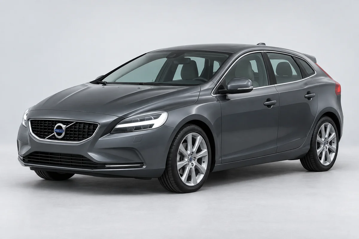 Volvo V40 — вид спереди в три четверти