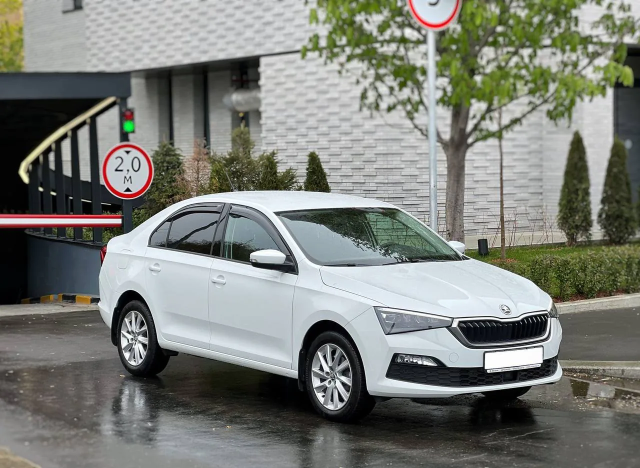 Автомобиль после завершения расчёта